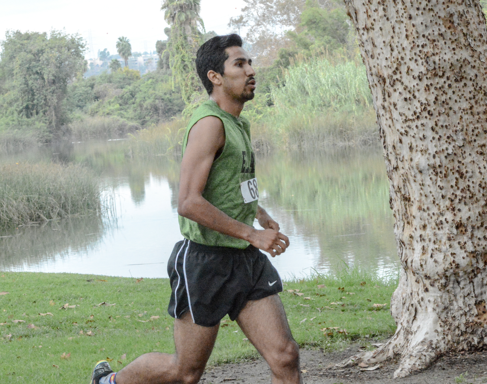 East Los Angeles College freshman Martin Perez, pictured at the SCC finals on Oct. 28, will compete for the Huskies men's cross country team at the CCCAA State Championships on Saturday, Nov. 19 in Fresno.