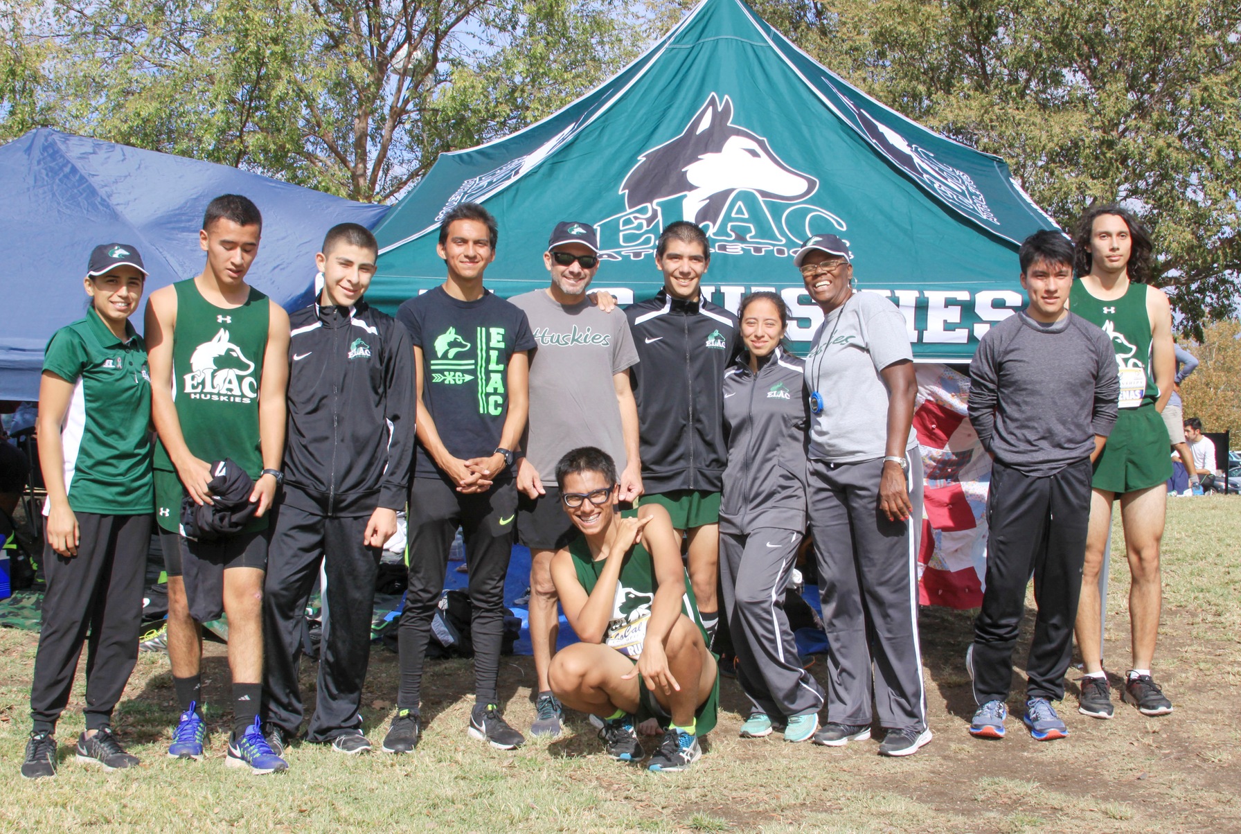 The East Los Angeles College men's cross country team kept en 8-year streak alive with an at-large bid to the Southern California Championships. (Photo Courtesy of A. Ruiz)