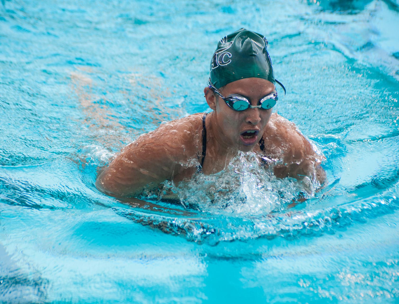 ELAC swims tough in meet with state’s best