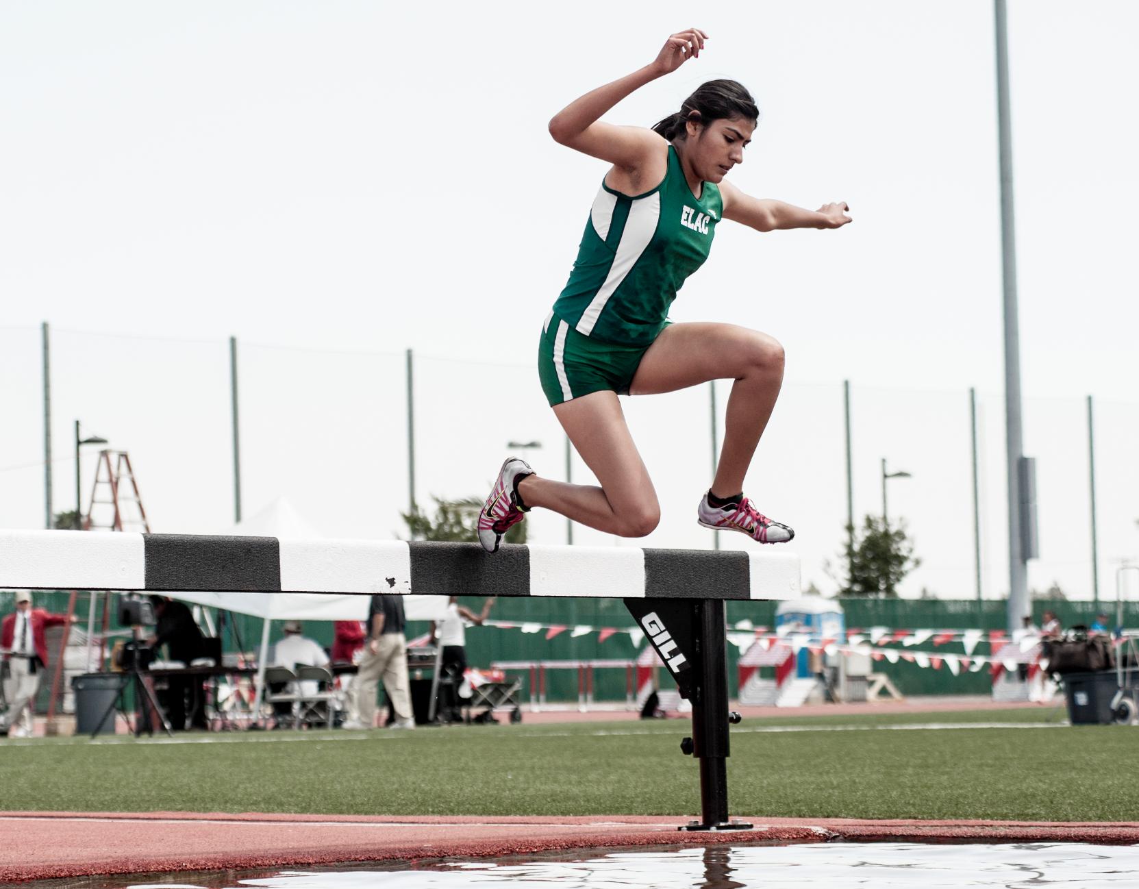 ELAC women’s T&F bolts in running events