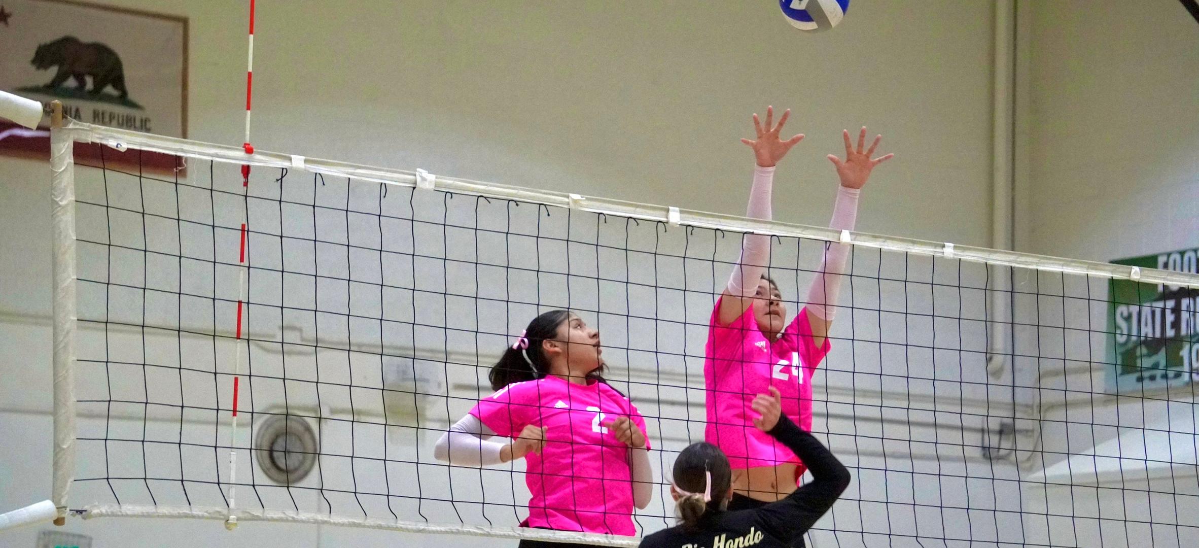 Huskies Snare Roadrunners in Straight Sets