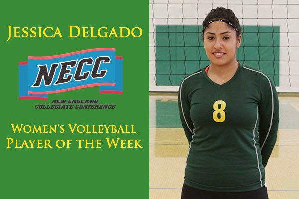 Delgado Named NECC Women's Volleyball Player of the Week